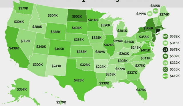 Richest 1 percent map