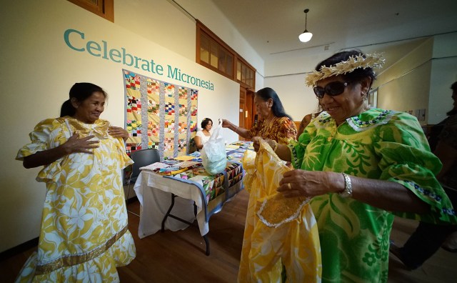 Celebrate Micronesia at the Honolulu Museum of Art School. 28 march 2015. photograph Cory Lum/Civil Beat