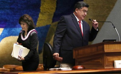 End of Session Shakeup: Kim Out, Kouchi In as Senate President