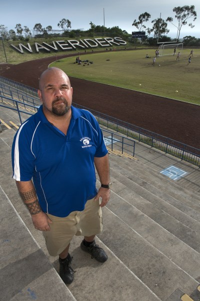 "I almost think it had to happen," Kealli Freitas, a social studies teacher and coach at Kealakehe High on the Big Island, says of a racially charged brawl.