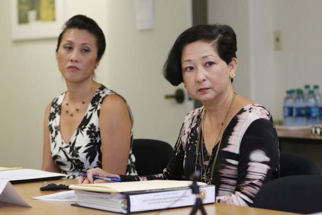 City Ethics Commission Executive Director and Legal Counsel Jan Yamane. 9 aug 2016
