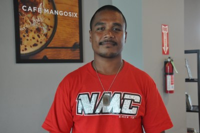 Daniel Kaipat is studying natural resources now at Northern Marianas College in Saipan. 