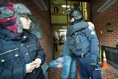 Protesters Give Water To Sheriff Who Wants To Cut Their Supplies