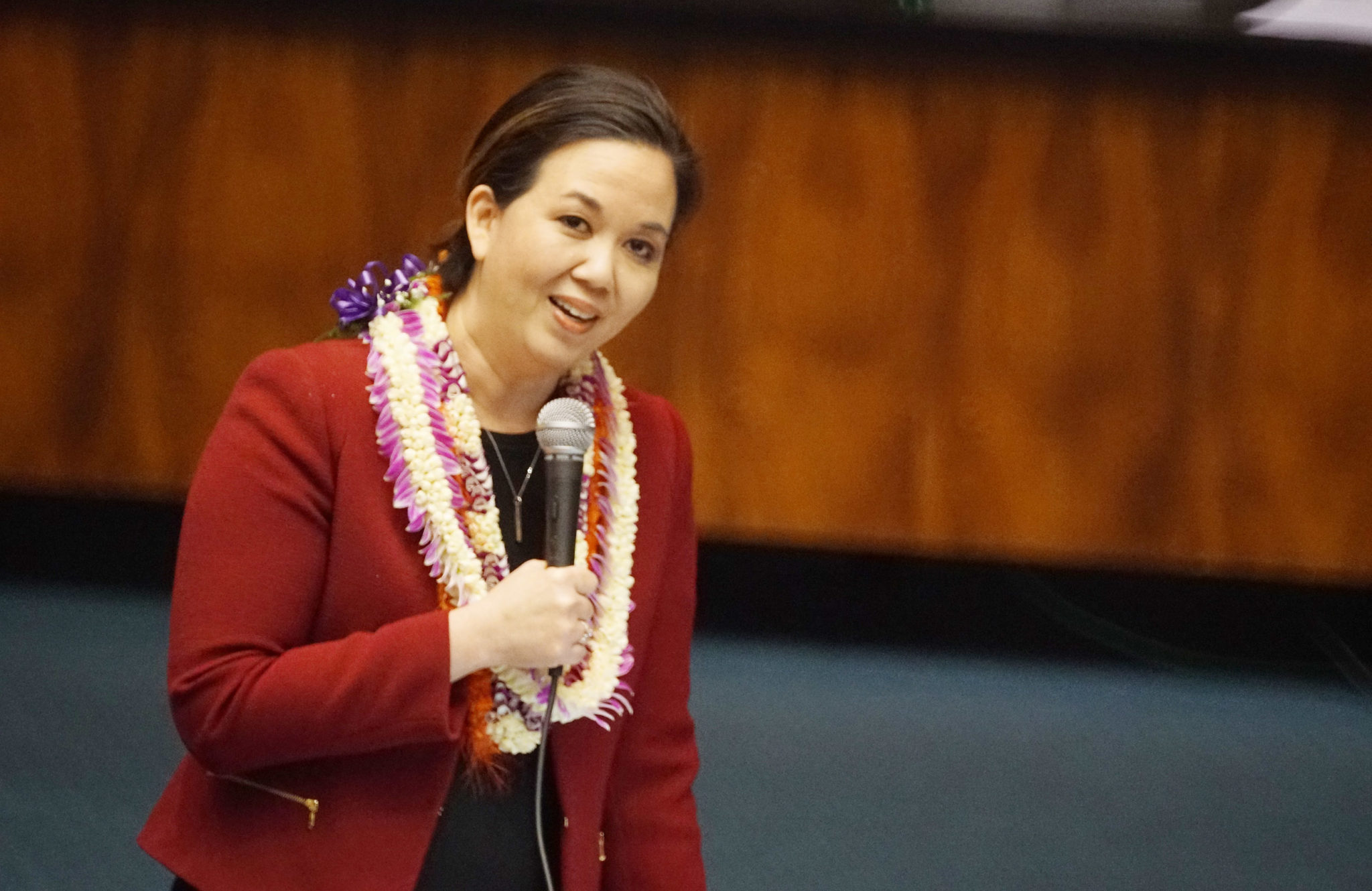 Sen Jill Tokuda speech before session adjourned. 4 may 2017