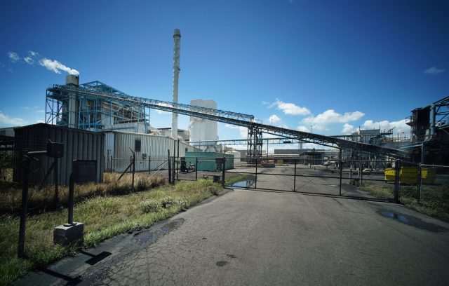 Hawaiian Electric Coal burning plant HEI HECO Campbell Industrial Park.