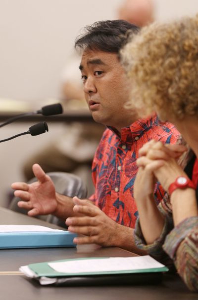 Scott Morishige Briefing of Homeless Solutions Capitol.