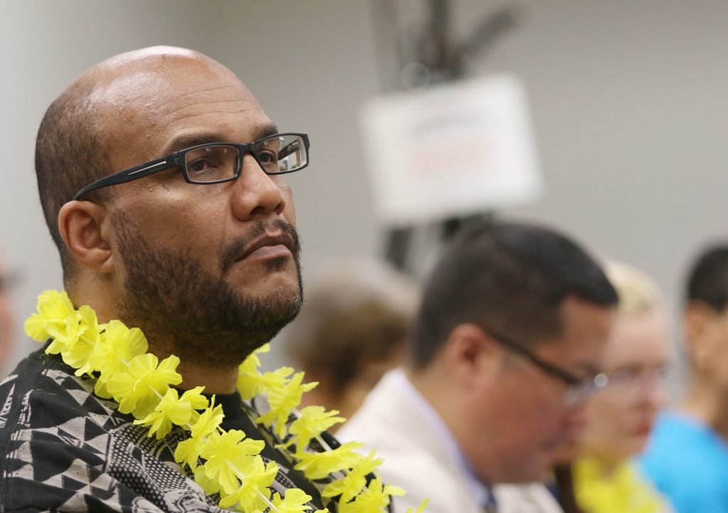 DeMont Connor testifies during death/dying senate hearing.