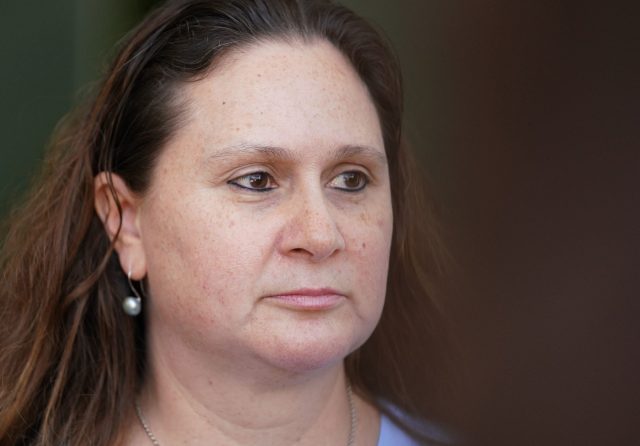 Katherine Kealoha leave District court.