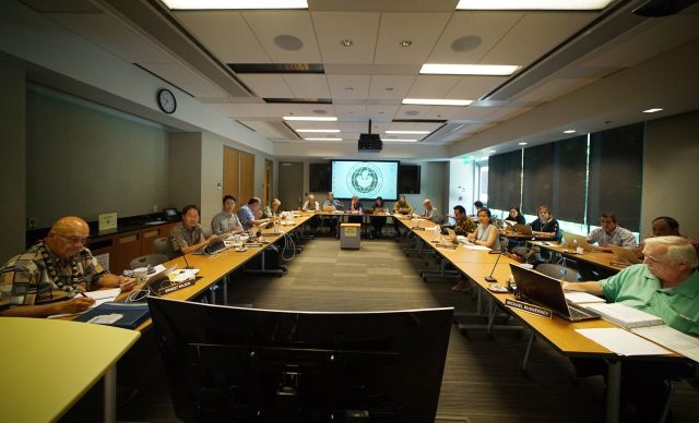 University of Hawaii Regents Meeting at Manoa.