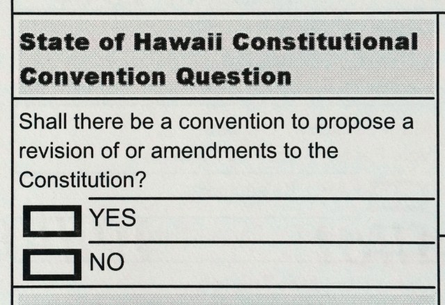 ConAm Ballot Hawaii vote.