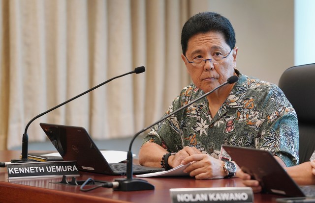 DOE Board Member Kenneth Uemura.