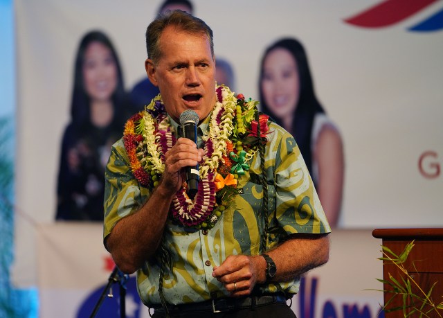 Congressman Elect Ed Case Dole Cannery Ballroom.