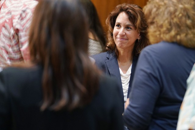 DOE Superintendent Christina Kishimoto after early learning signing at the Gov’s office.