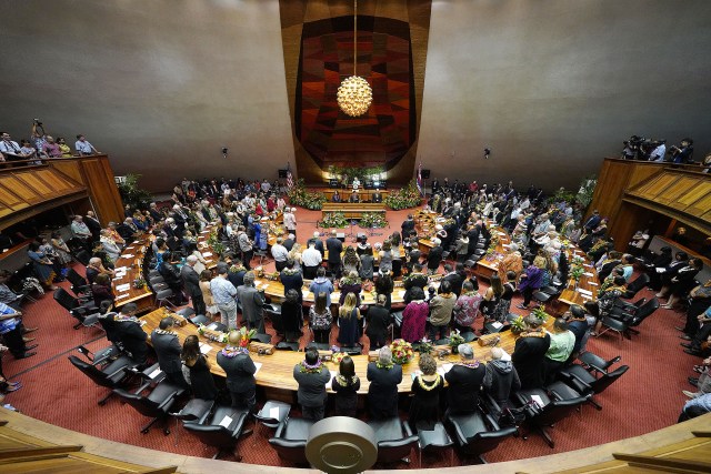 House Chambers Legislature opening 2019.
