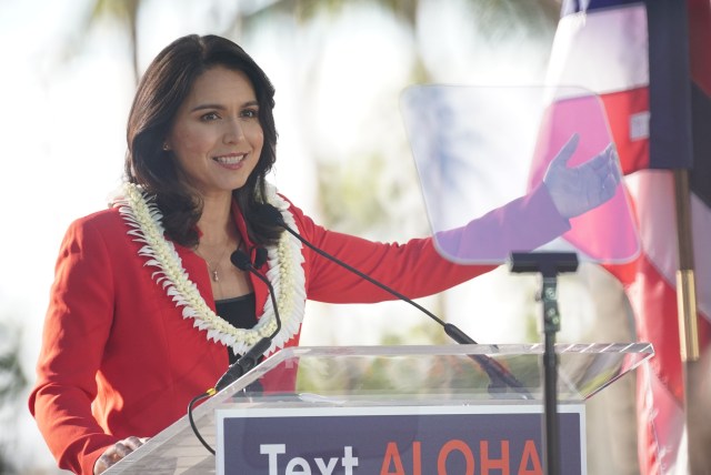 Congresswoman Tulsi Gabbard announces her run for president.