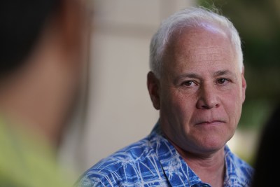 HART Executive Director Andrew Robbins press conference at Alii Place.
