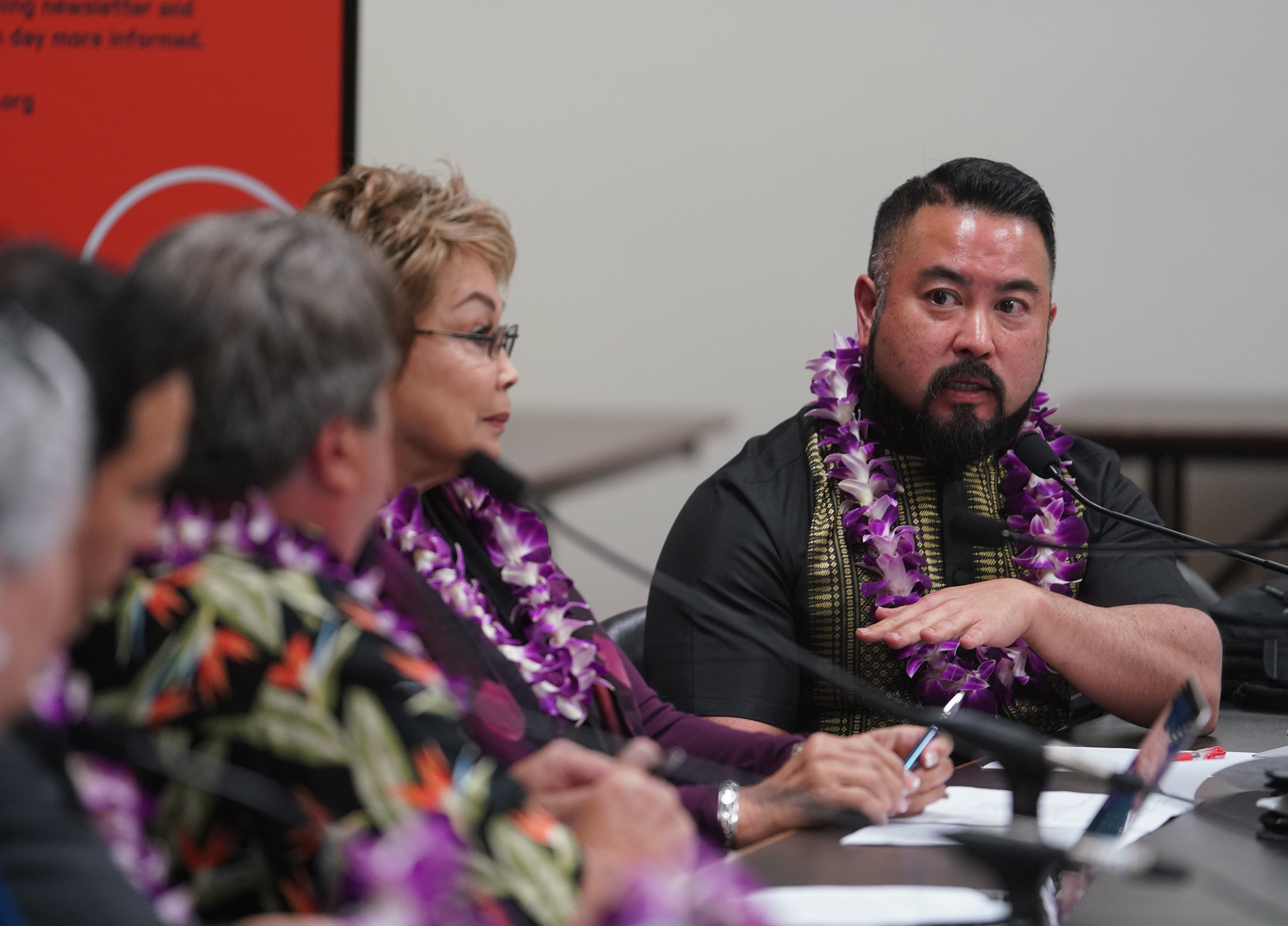 Lobbyist Blake Oshiro on the CB Crossover panel.