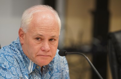 HART Executive Director Andrew Robbins at HART Board Meeting.
