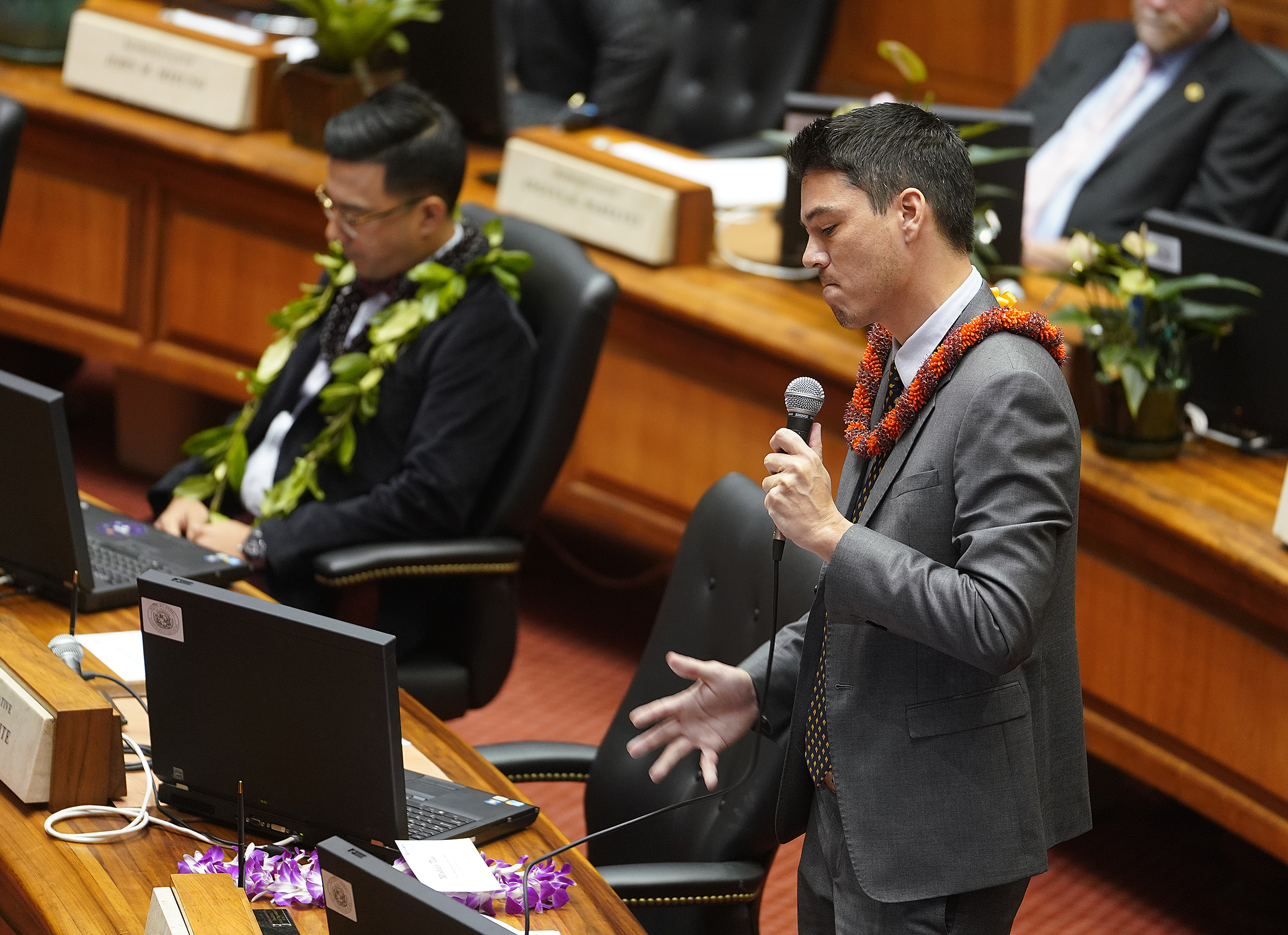 Rep Sean Quinlan makes some remarks on the floor. For Chad’s story.