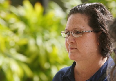 Katherine Kealoha arrives at District Court for sentencing.