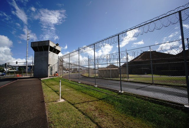 Oahu Community Correctional Center OCCC ewa tower. tour 2019