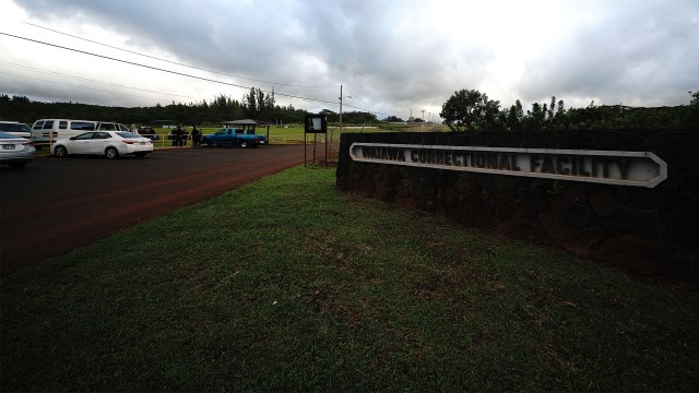 Waiawa Correctional Facility Entrance.