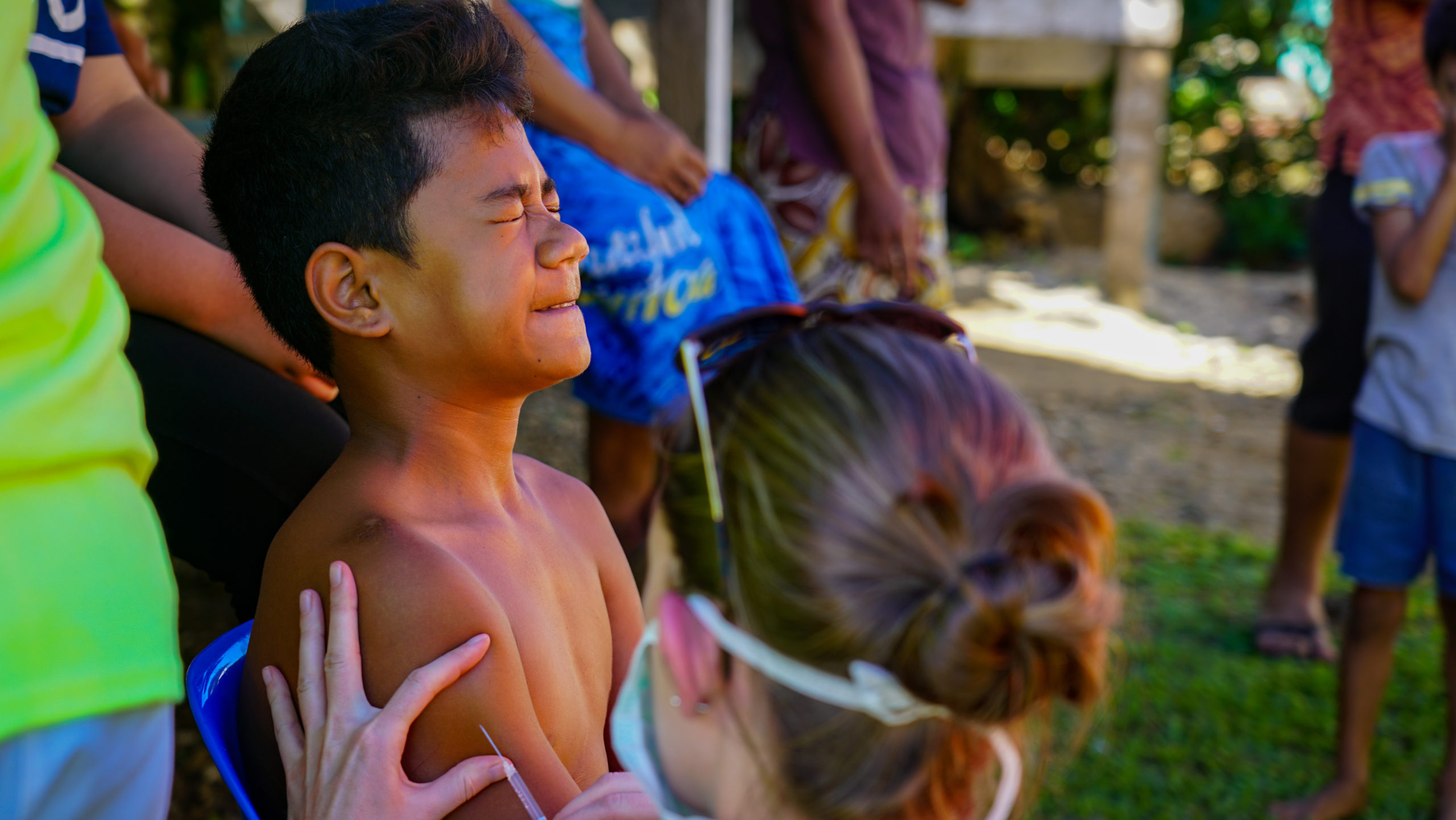 Samoa Measles Vaccination Shot