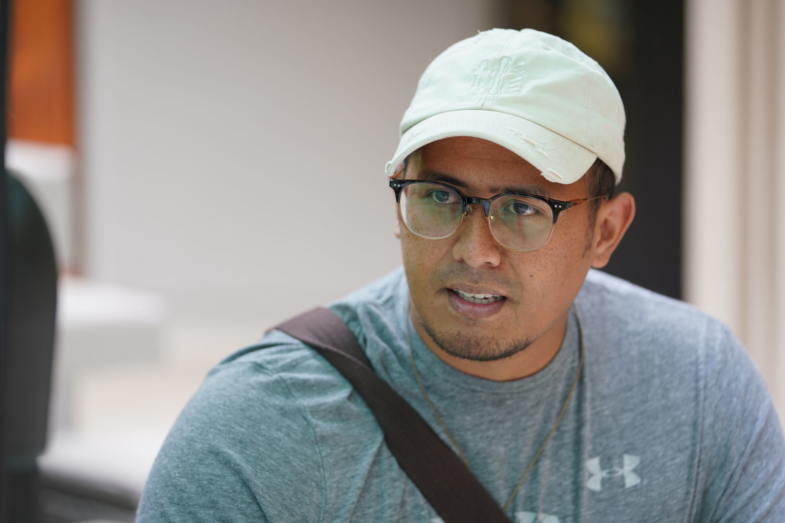 UH Manoa William Richardson School of Law food hub Ian Tapu, 3rd year law student.