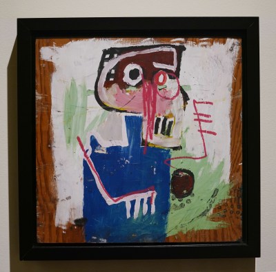 Jean-Michel Basquiat untitled self portrait.