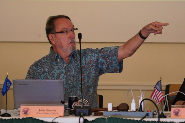 John Gourley Vice Chair, WESPAC Fishery Management Council during 2020 meeting held at YWCA.