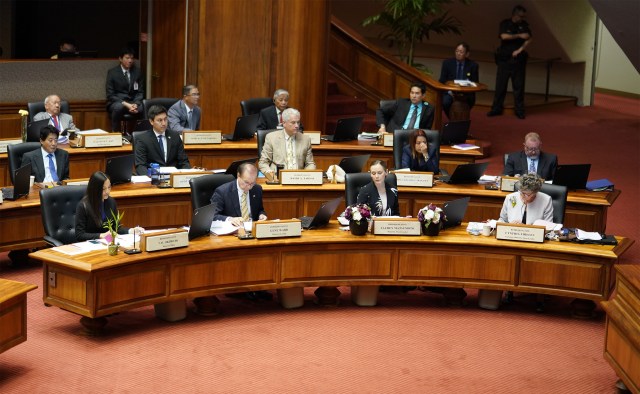 House of Representatives crossover day.