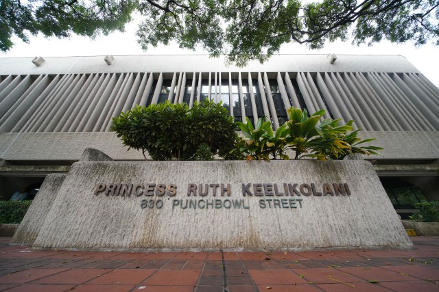 Princess Ruth Keelikolani building. Unemployment office.