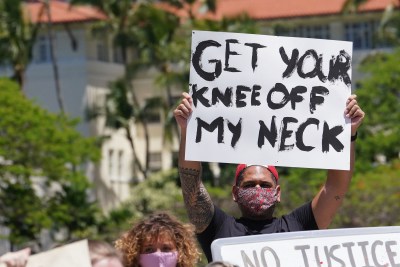 Many In Hawaii Grieve — And Protest — The Police Killing Of George Floyd
