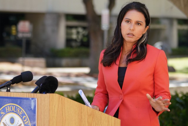 Congresswoman Tulsi Gabbard press conference sharing some background on a whistleblower that came forth and shared that the DOH did not have the staff to do contact tracing. August 14, 2020
