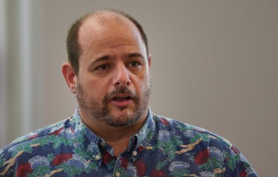Department of Health Behavior Health Services Deputy Director Edward Mersereau during press conference on the Pearl Hotel Waikiki. September 10, 2020