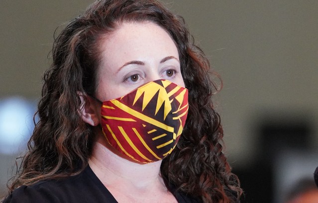 Department of Health Investigations branch chief Emily Roberson on August 19, 2020
