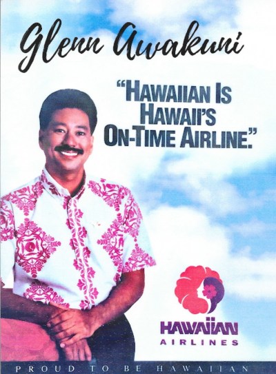 Hawaiian Air flight attendant