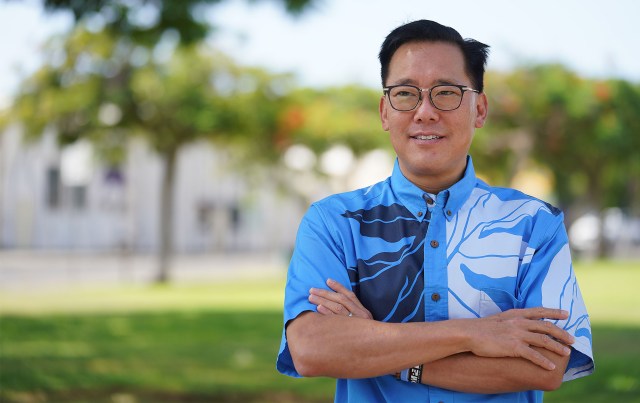 Honolulu Mayoral candidate Keith Amemiya.