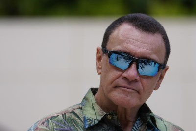 Gerard Puana speaks to media about the Katherine Kealoha sentencing.