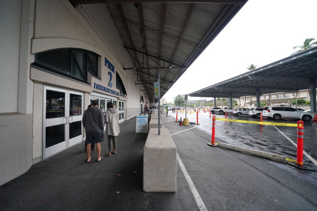 Pier 2 is the location for Hawaii Pacific Health COVID-19 vaccinations. January 18, 2021