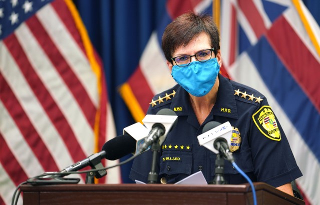 Honolulu Police Chief Susan Ballard.