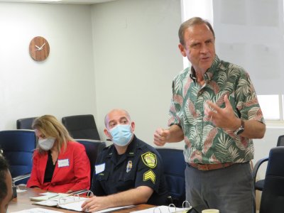 Anton Krucky, director of the Honolulu mayor's office of housing and homelessness, wants to change the way the city responds to people on the street.