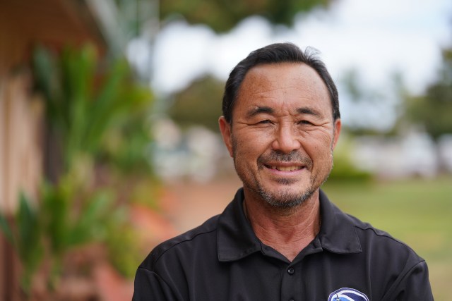 Holomua Elementary School Principal Gary Yasui.