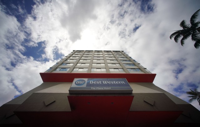 Best Western The Plaza Hotel.