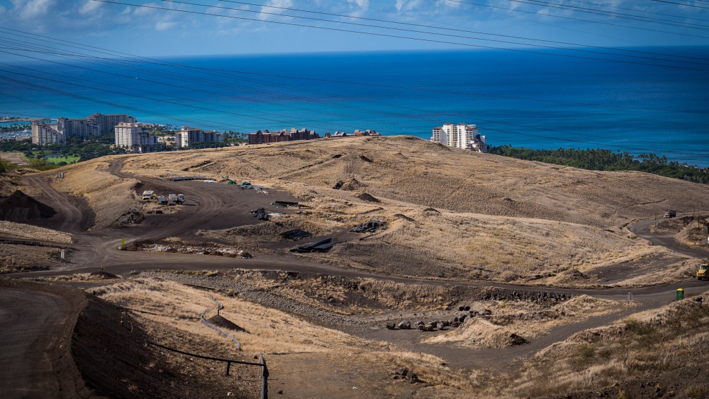 Waimanalo Gulch Sanitary Landfill Cell Makai