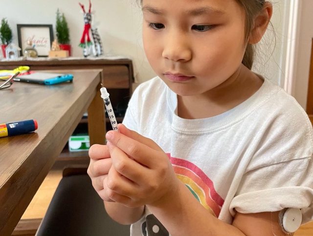Shelsea Deng, Mother of a Type 1 diabetic, 7yr old Coral, diagnosed on 3/11/16.