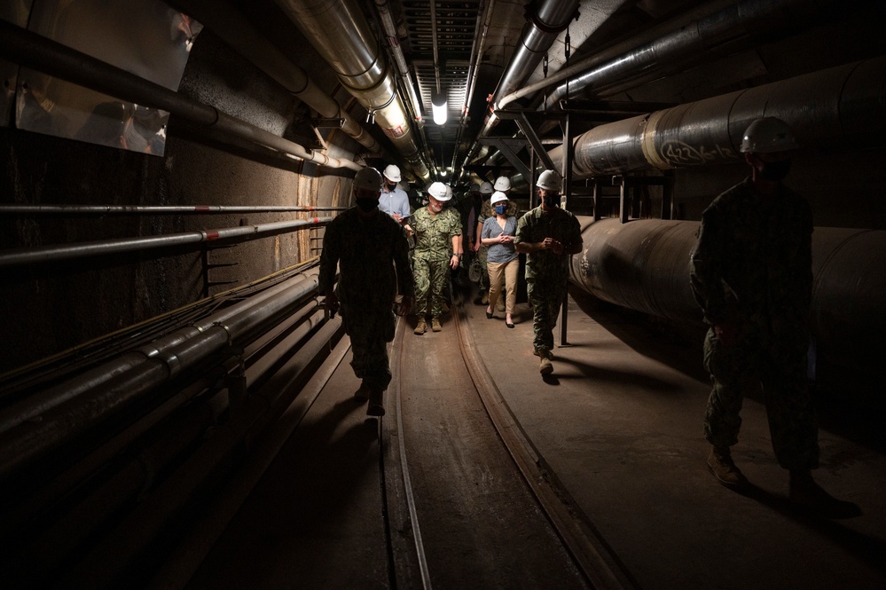 Deputy Secretary of Defense Dr. Kathleen Hicks tours Red Hill Bulk Fuel Storage Facility on Dec. 14, 2021.