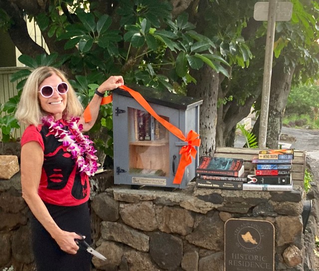 Denby Fawcett Banyan Tree House Little Free Library