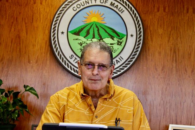 Maui County Mayor Michael P. Victorino