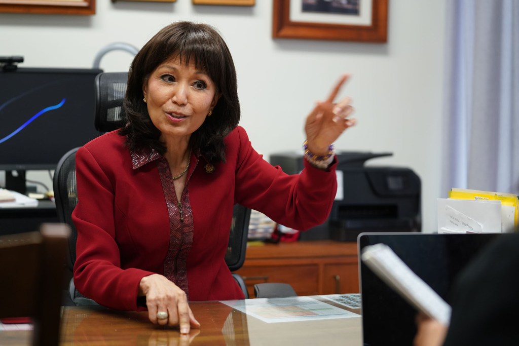 Senator Donna Mercado Kim.